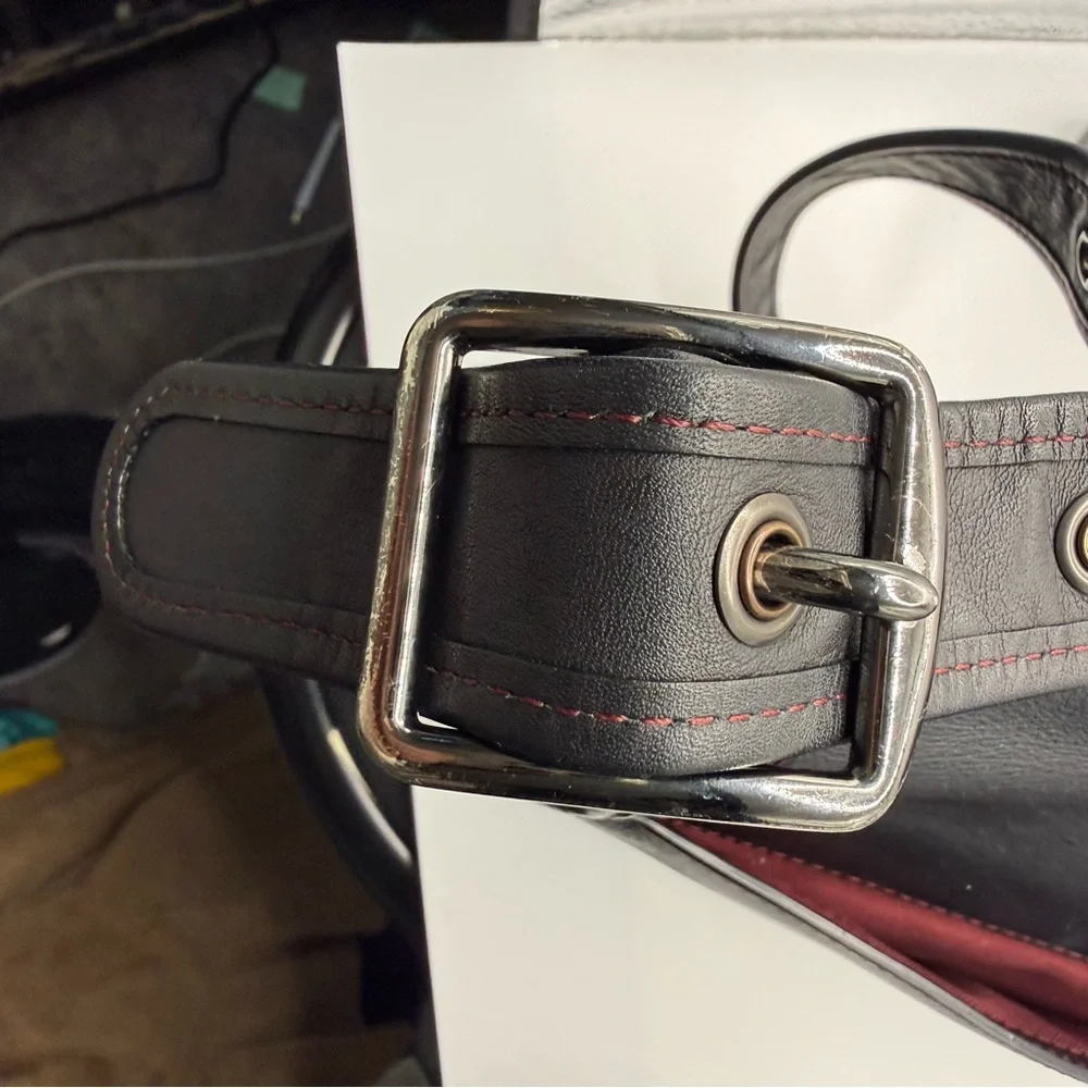 Coach Limited Edition 75th Anniversary 1941 Legacy Saddle Bag Black With DustBag